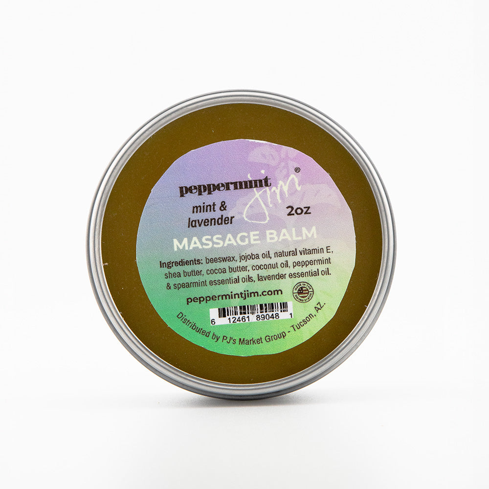 Mint & Lavender Massage Balm | Relaxing Body Balm – Peppermint Jim
