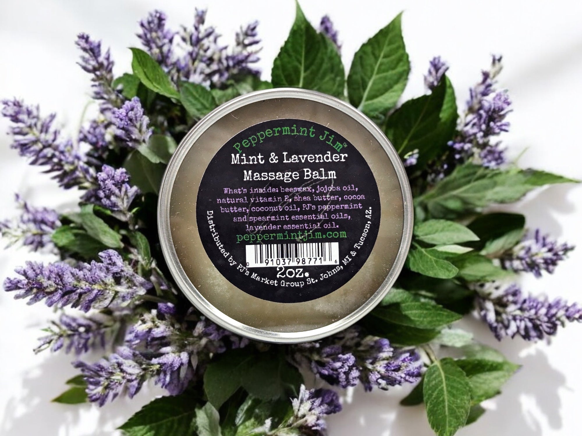 Mint & Lavender Massage Balm