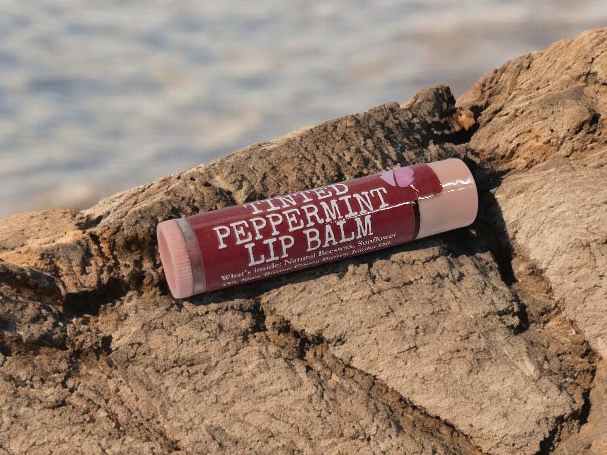 Tinted Peppermint Lip Balm
